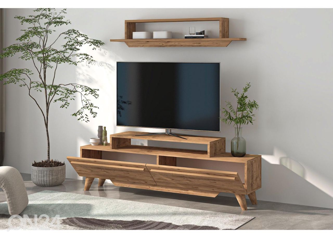 TV-alus 150 cm + seinariiul suurendatud