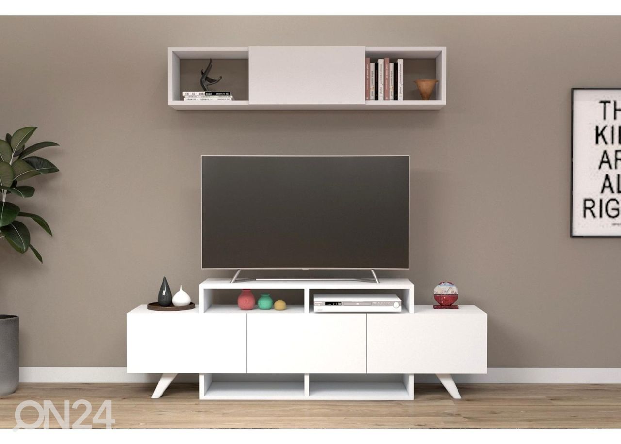 TV-alus 150 cm + seinariiul suurendatud