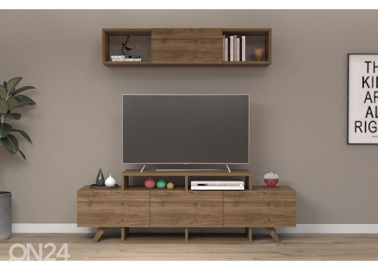 TV-alus 150 cm + seinariiul suurendatud