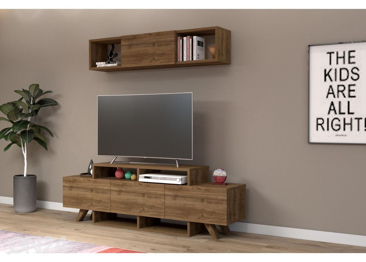 TV-alus 150 cm + seinariiul suurendatud