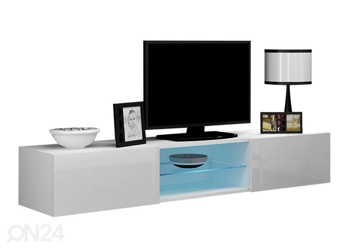 TV-alus 180 cm klaasiga suurendatud