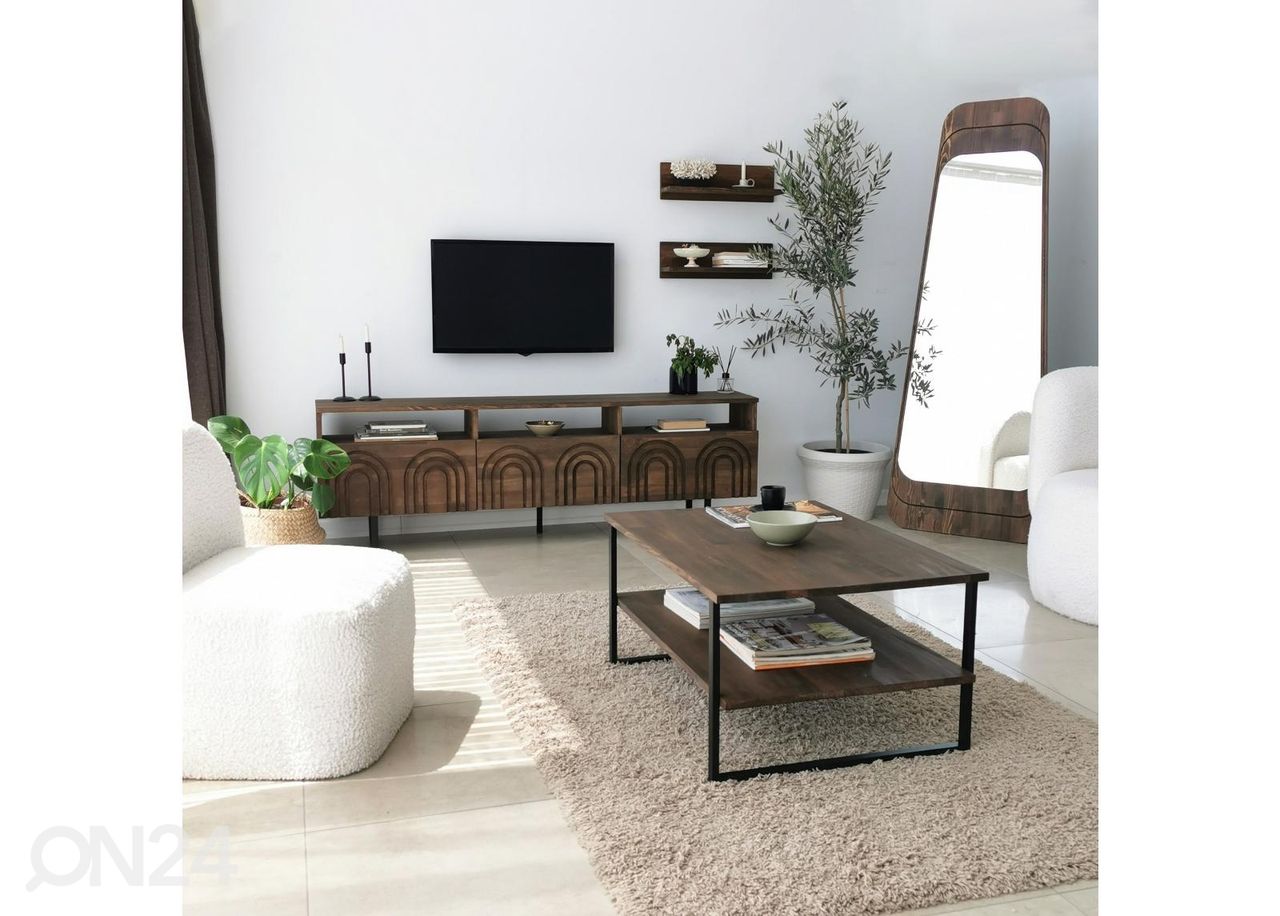 TV-alus + 2 seinariiulit suurendatud