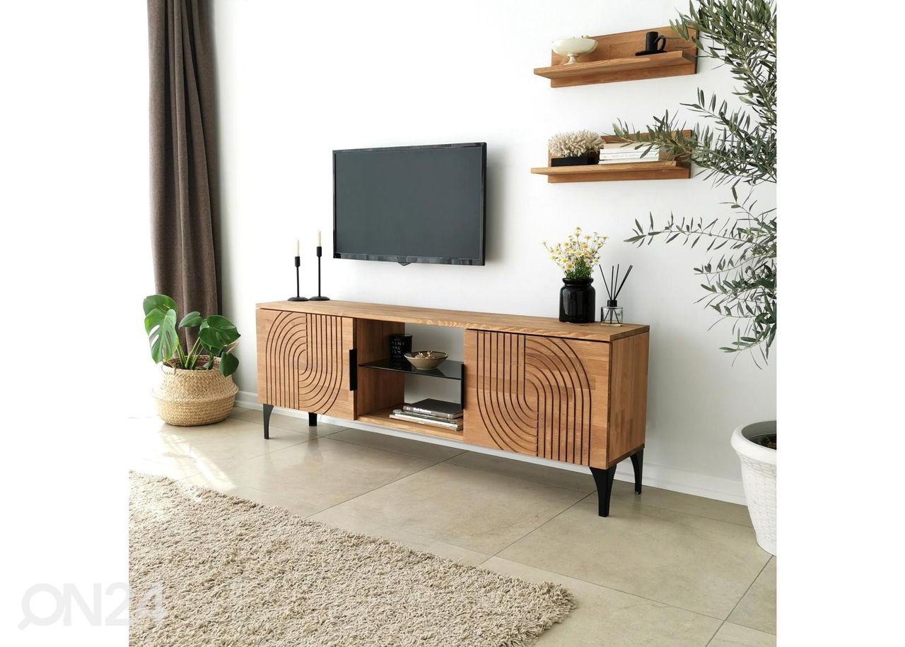 TV-alus + 2 seinariiulit suurendatud
