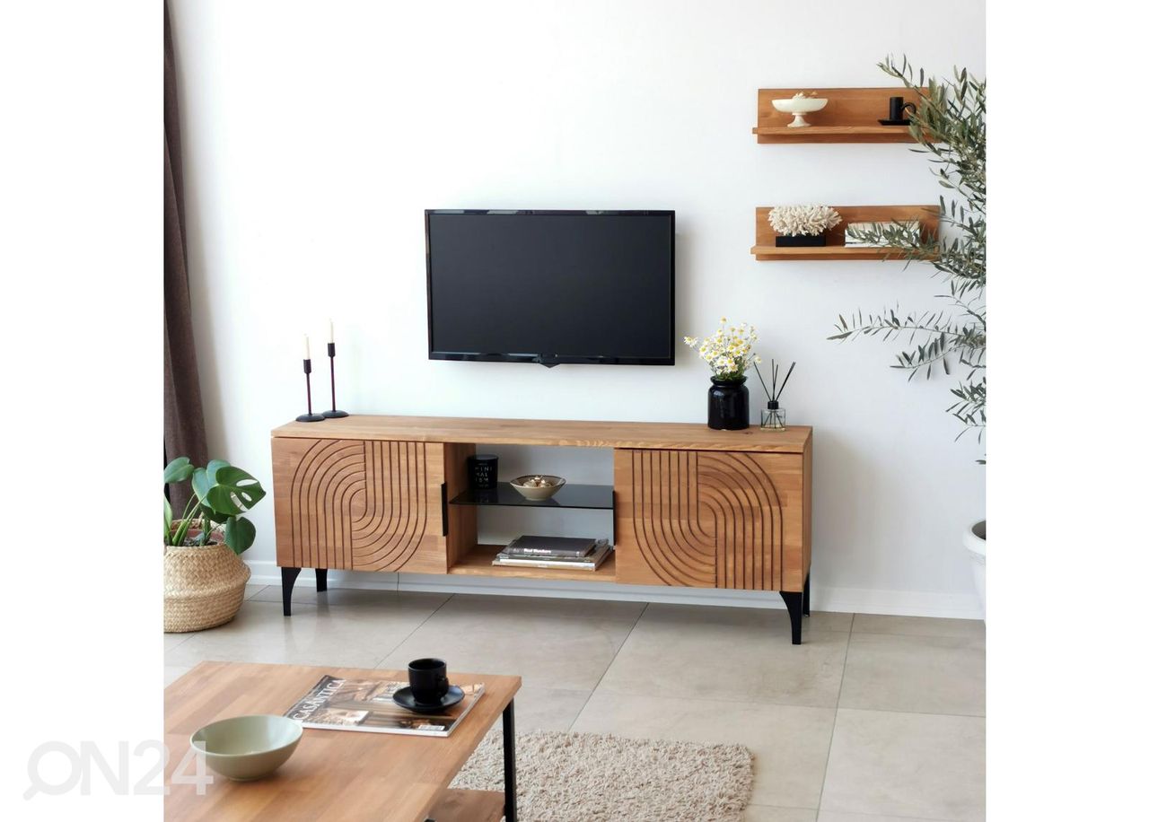 TV-alus + 2 seinariiulit suurendatud