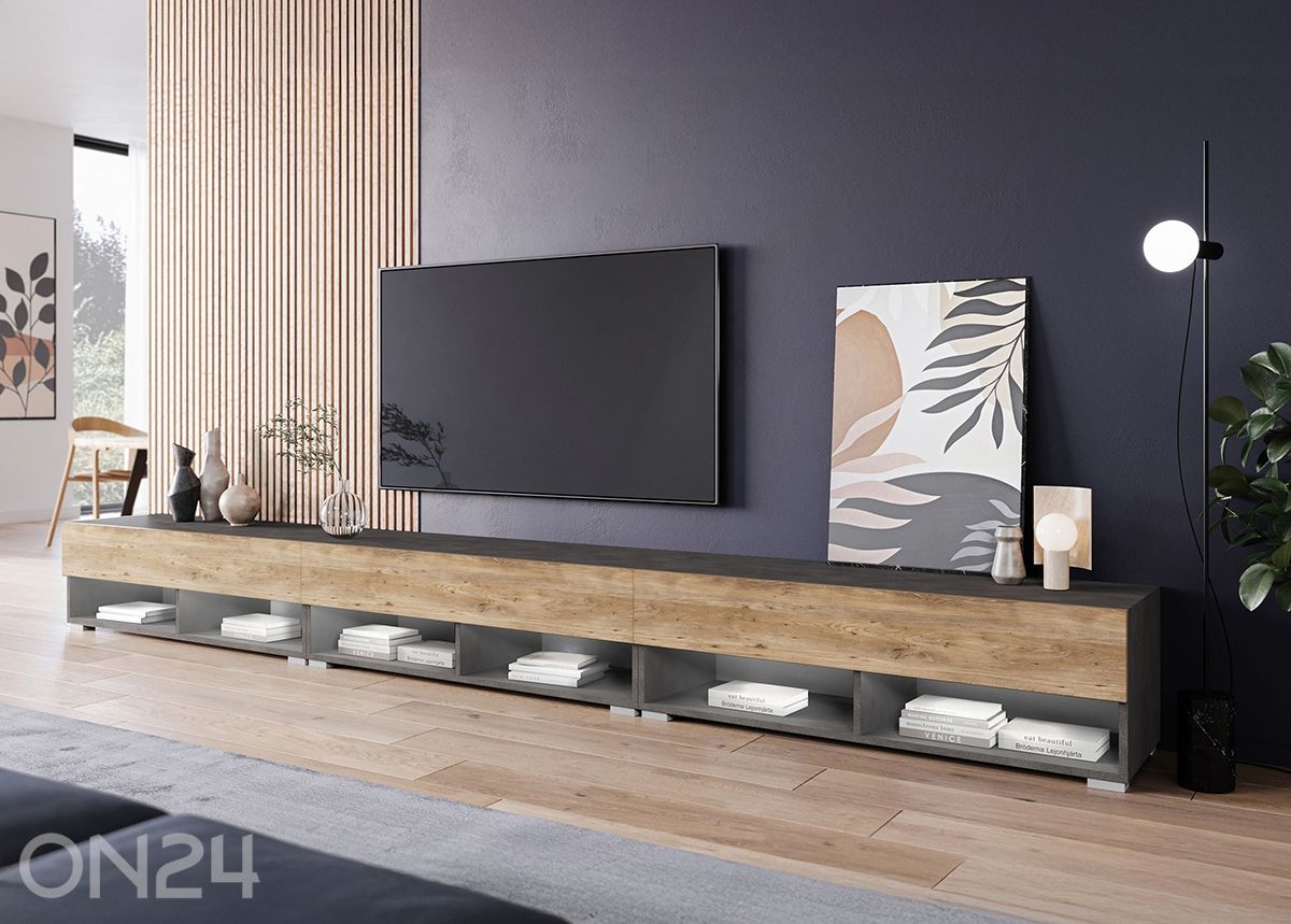 TV-alus Alma 300 cm + LED suurendatud