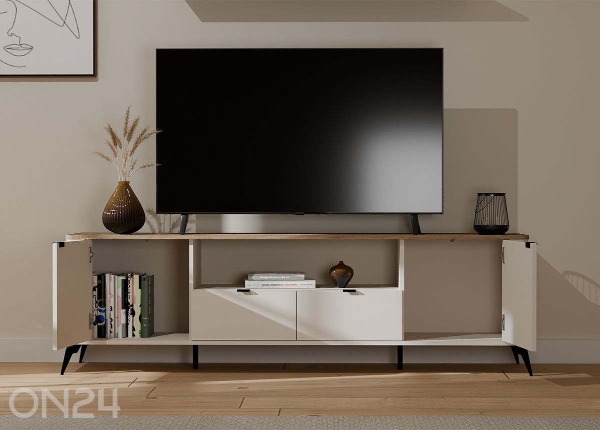 TV-alus Castello 186 cm suurendatud