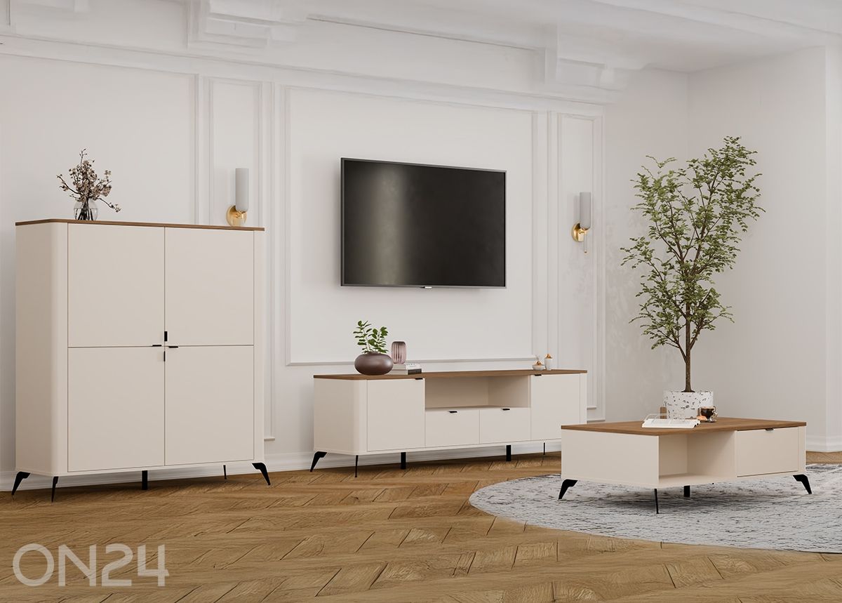 TV-alus Castello 186 cm suurendatud