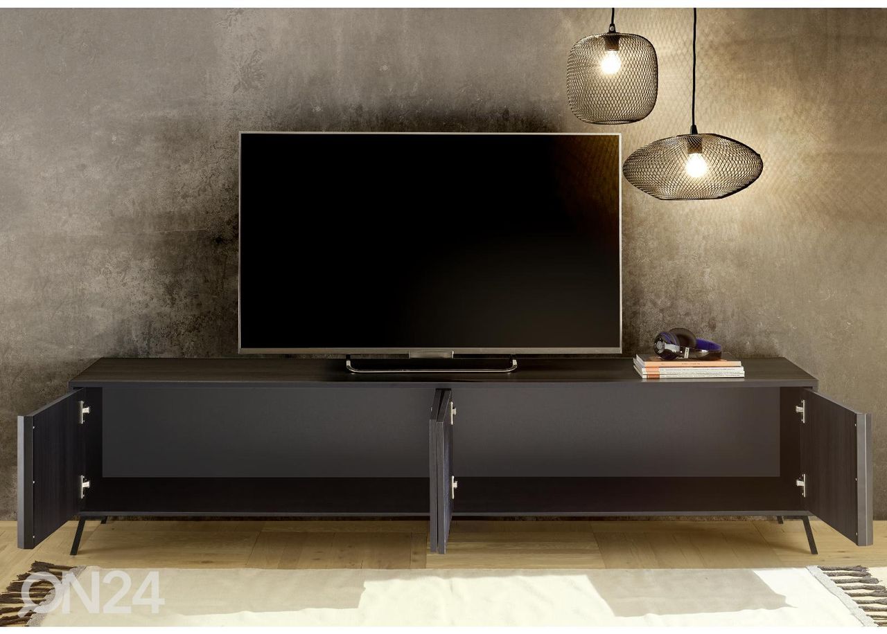 TV-alus City 205 cm, must suurendatud