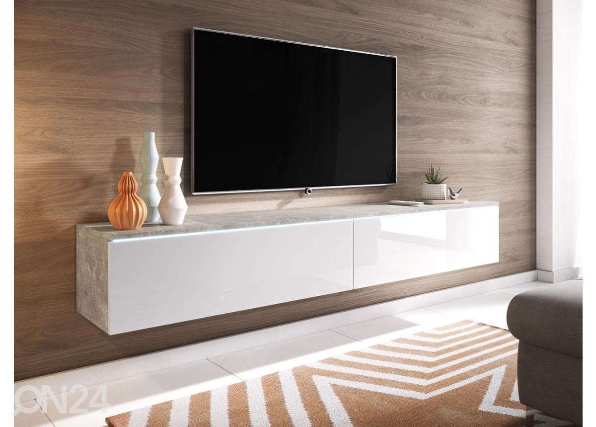 TV-alus + LED valgustus suurendatud