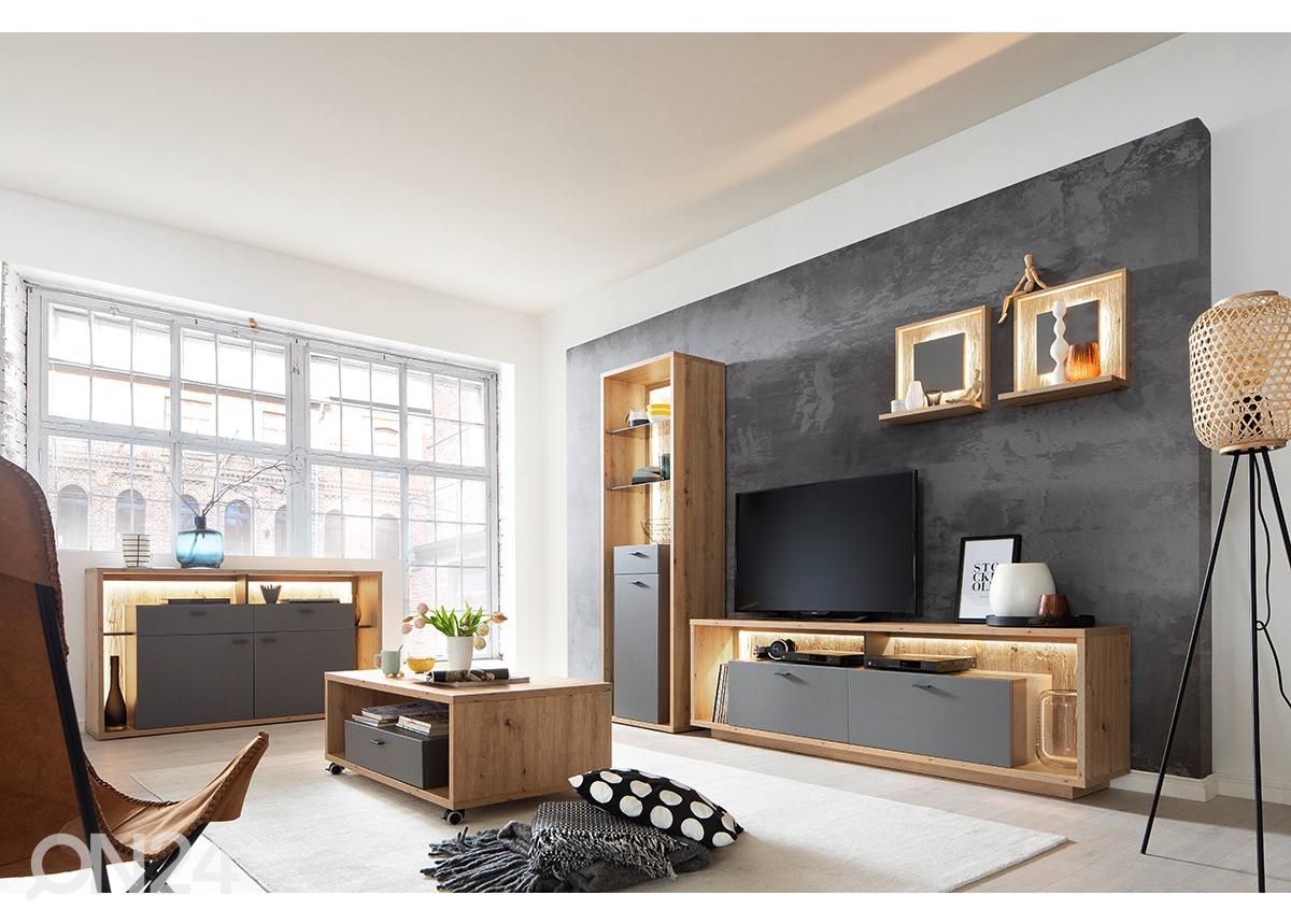 TV-alus Lizzano 205 cm suurendatud