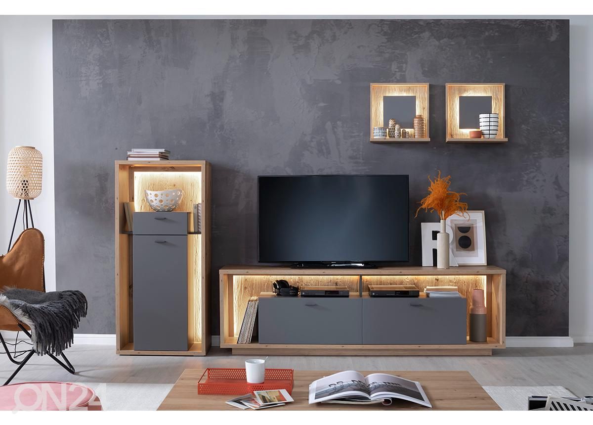 TV-alus Lizzano 205 cm suurendatud