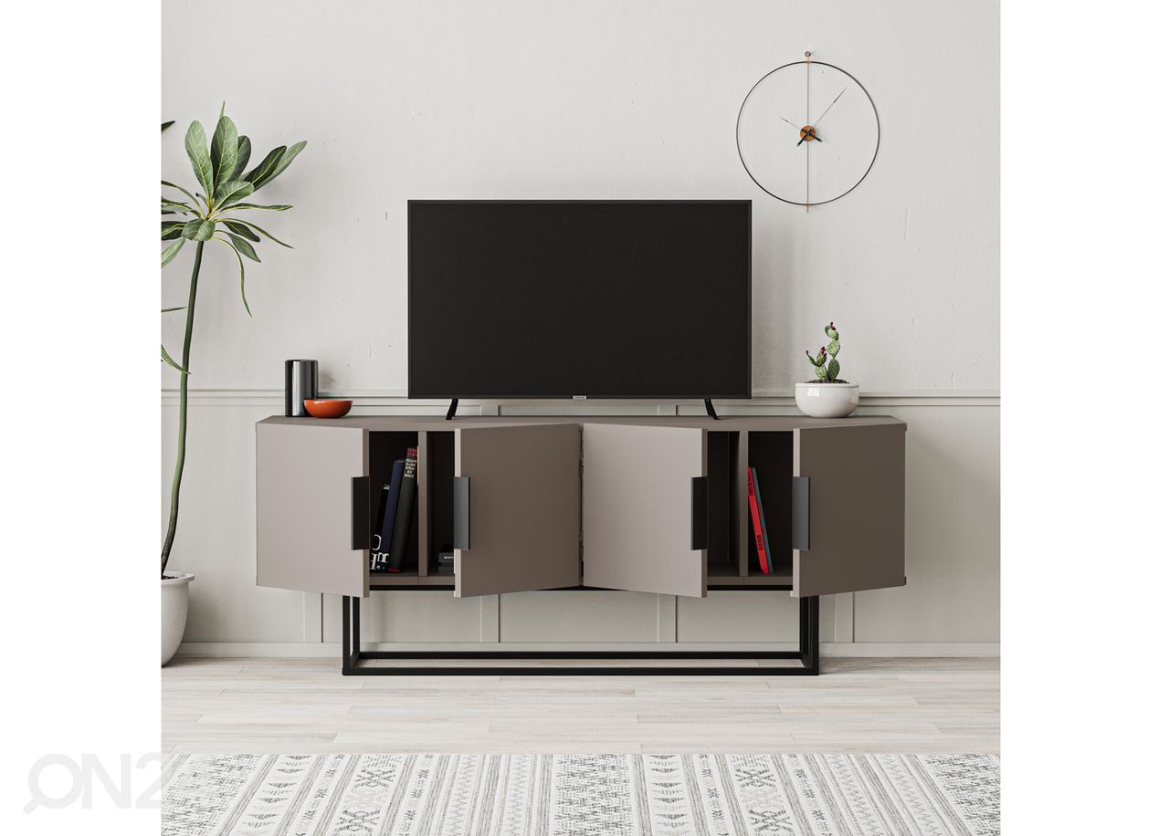 TV-alus Titan Mocca 140 cm suurendatud