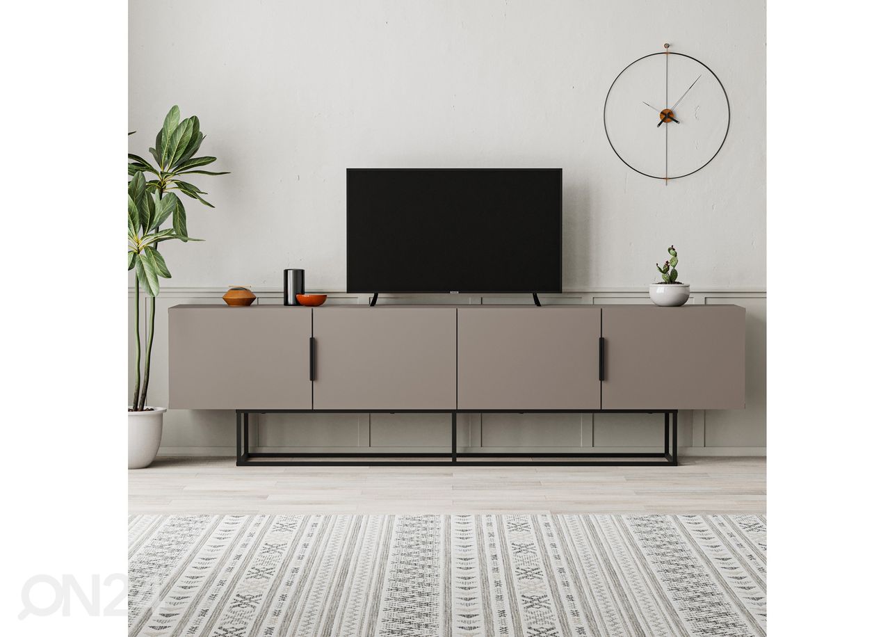 TV-alus Titan Mocca 4P 200 cm suurendatud