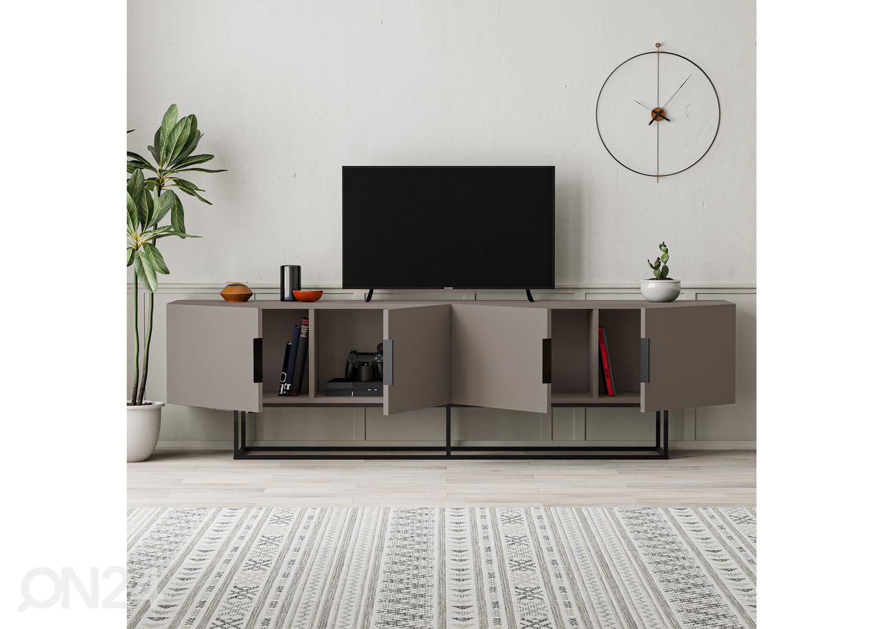 TV-alus Titan Mocca 4P 200 cm suurendatud