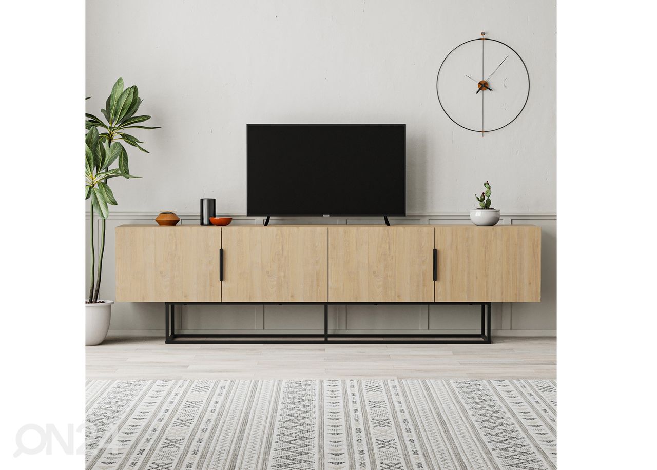 TV-alus Titan Natural 4P 200 cm suurendatud