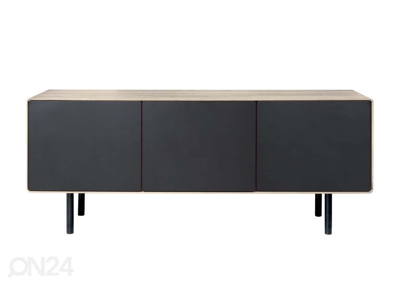 TV-alus Tokyo 160 cm, valge õli suurendatud