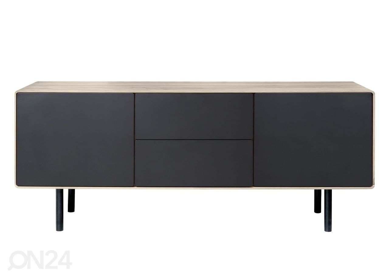 TV-alus Tokyo 160 cm, valge õli suurendatud