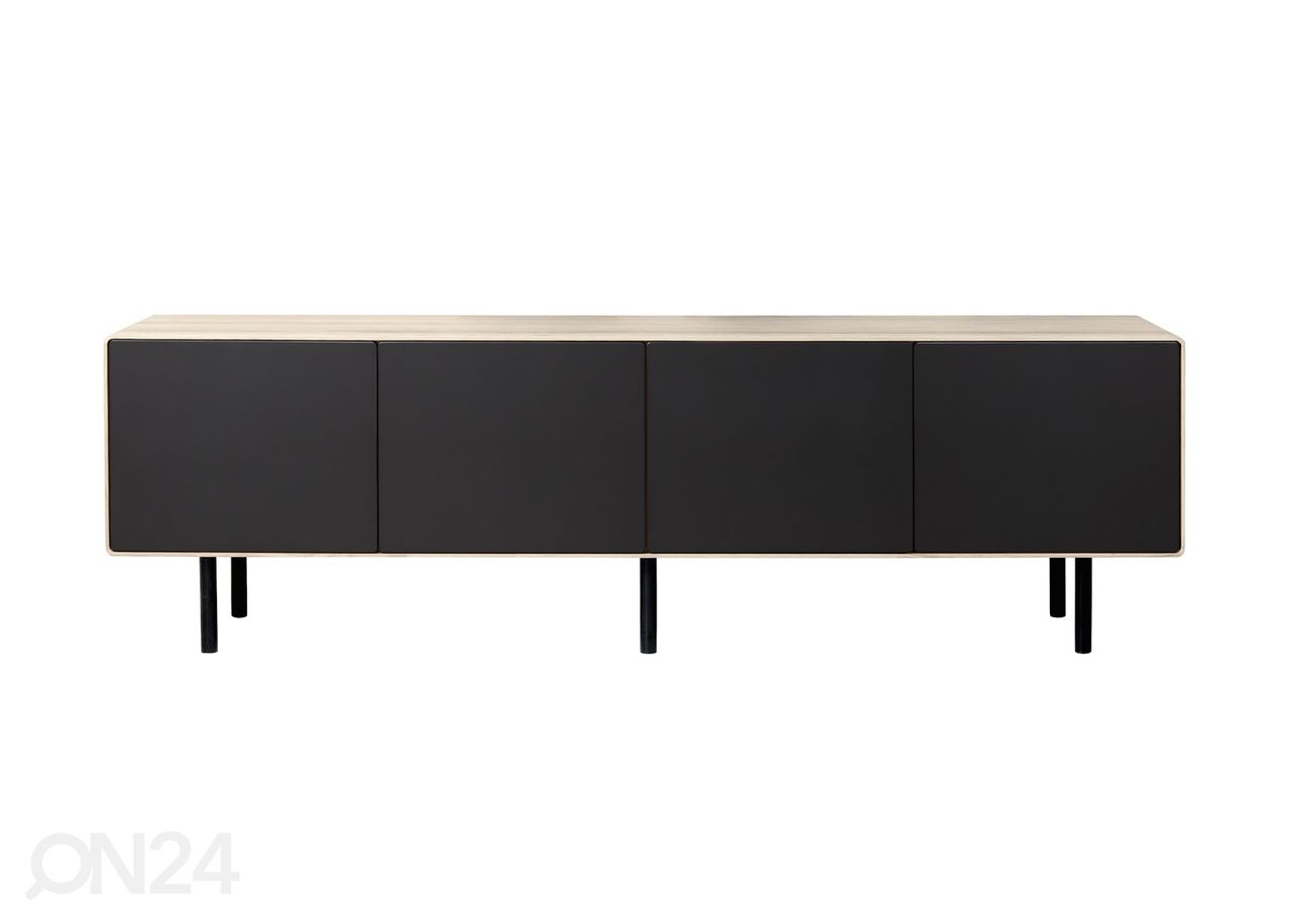 TV-alus Tokyo 213 cm, valge õli suurendatud