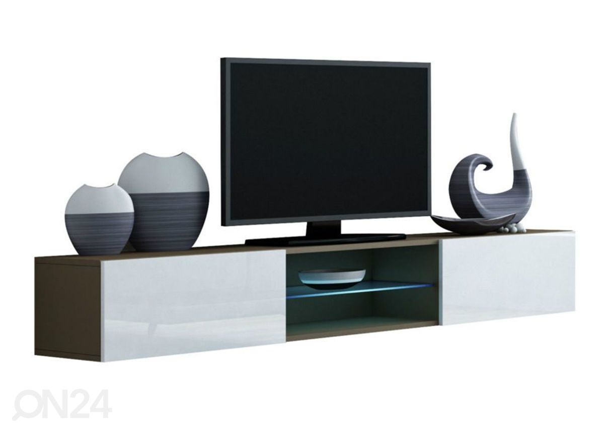 TV-alus Vigo 180 cm klaasiga suurendatud