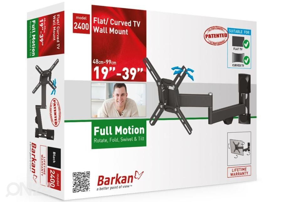 TV-seinakinnitus Barkan 2400.B 13"- 43" suurendatud