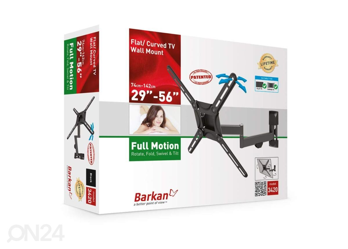 TV-seinakinnitus Barkan 3420.B 29"- 58" suurendatud