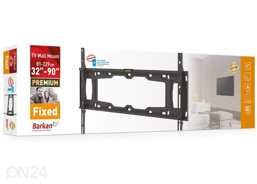 TV-seinakinnitus Barkan E400+.B 32"- 90" suurendatud