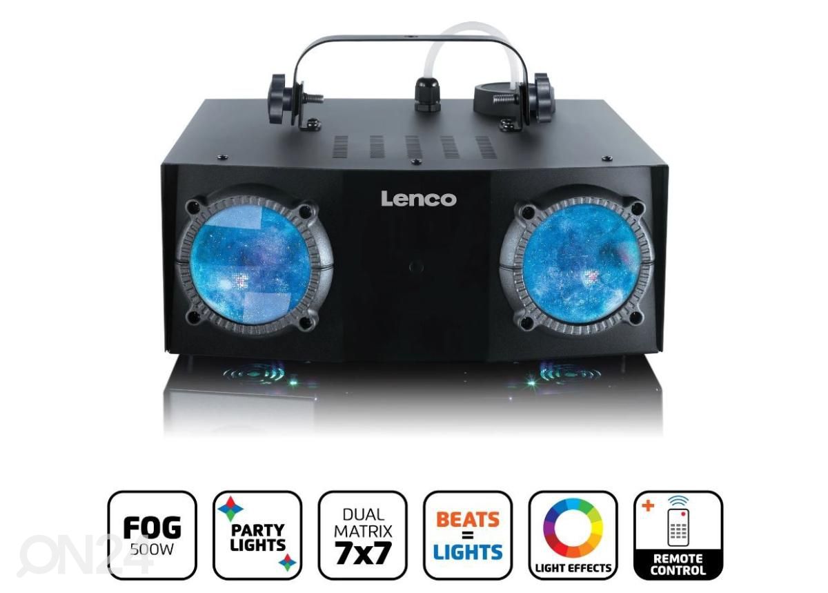 Udu- ja valgusemasin Lenco LFM110BK, must suurendatud