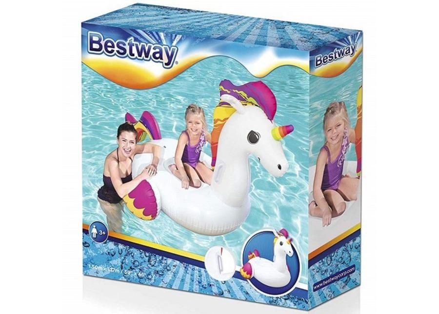 Ujumismadrats ükssarvik Bestway 150x117 cm suurendatud