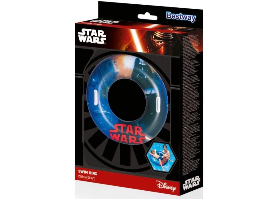 Ujumisrõngas Bestway Star Wars 91cm suurendatud
