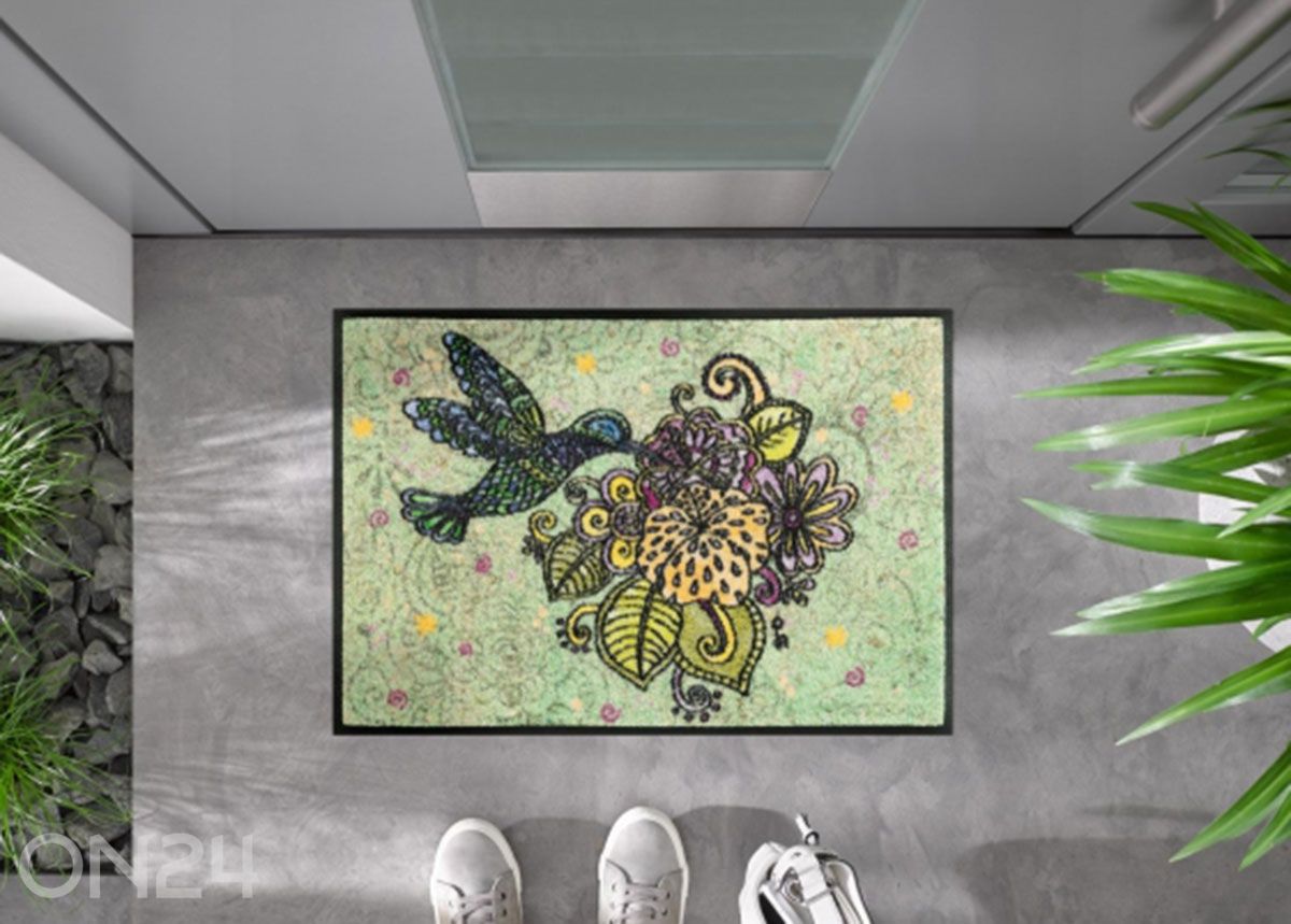 Uksematt Blütentanz 40x60 cm suurendatud