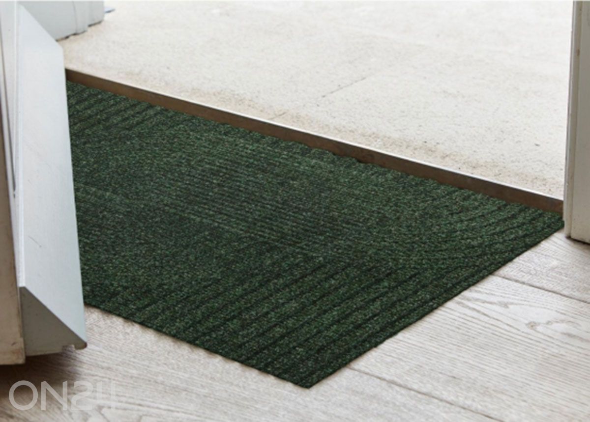 Uksematt Dune Loop midnight green 45x75 cm suurendatud