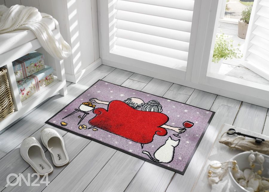 Uksematt Good Times 50x75 cm suurendatud