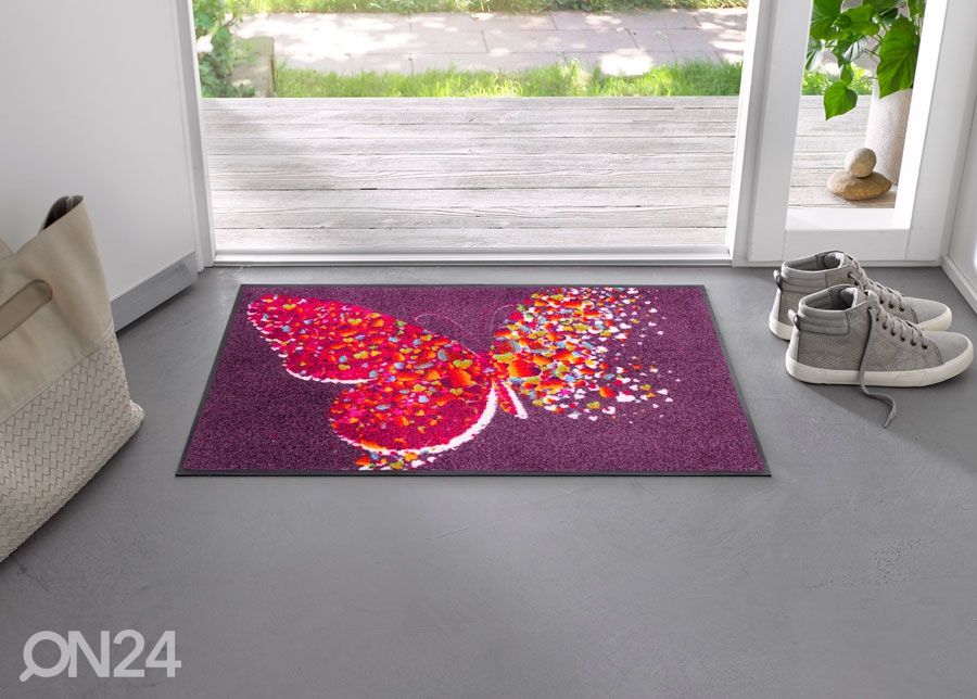 Uksematt Papallona 50x75 cm suurendatud