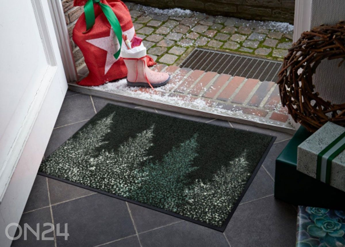 Uksematt Pine Forest 50x75 cm suurendatud