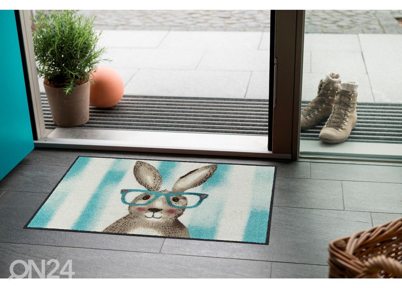 Uksematt Smart Rabbit 50x75 cm suurendatud