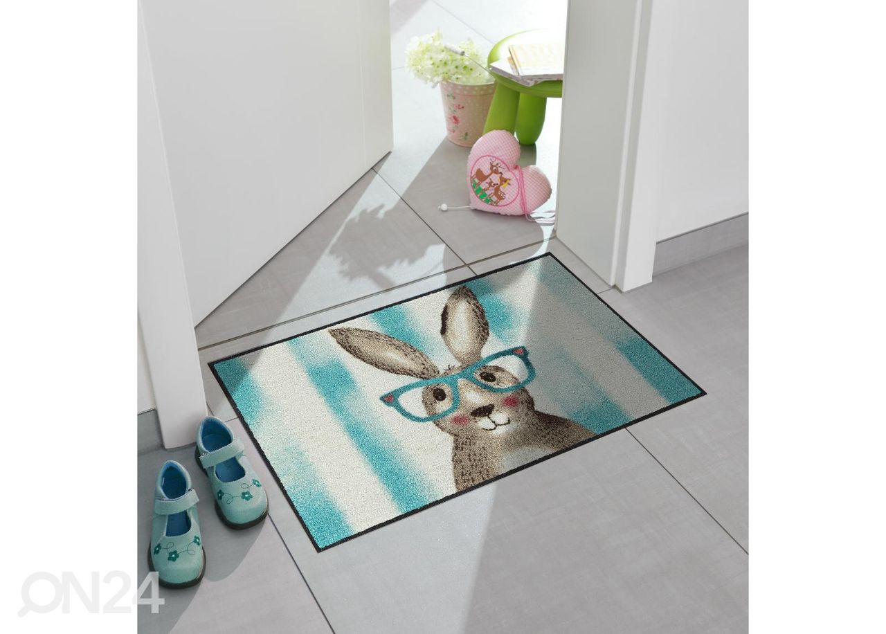 Uksematt Smart Rabbit 50x75 cm suurendatud