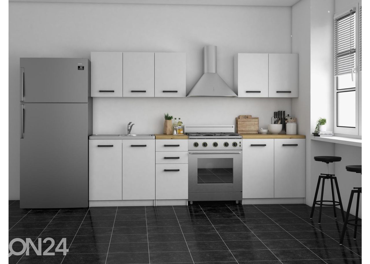 Ülemine köögikapp 40 cm suurendatud