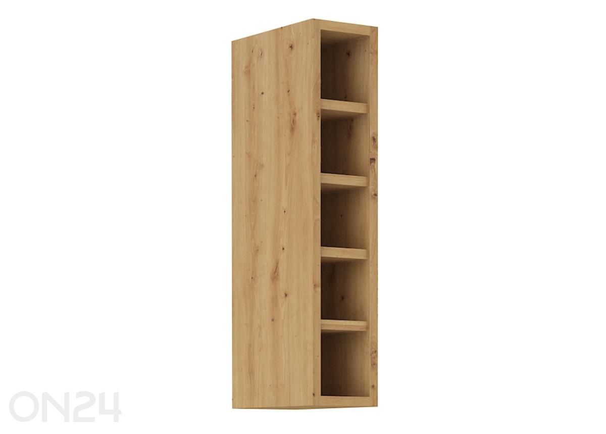 Ülemine köögiriiul Retro 15 cm suurendatud