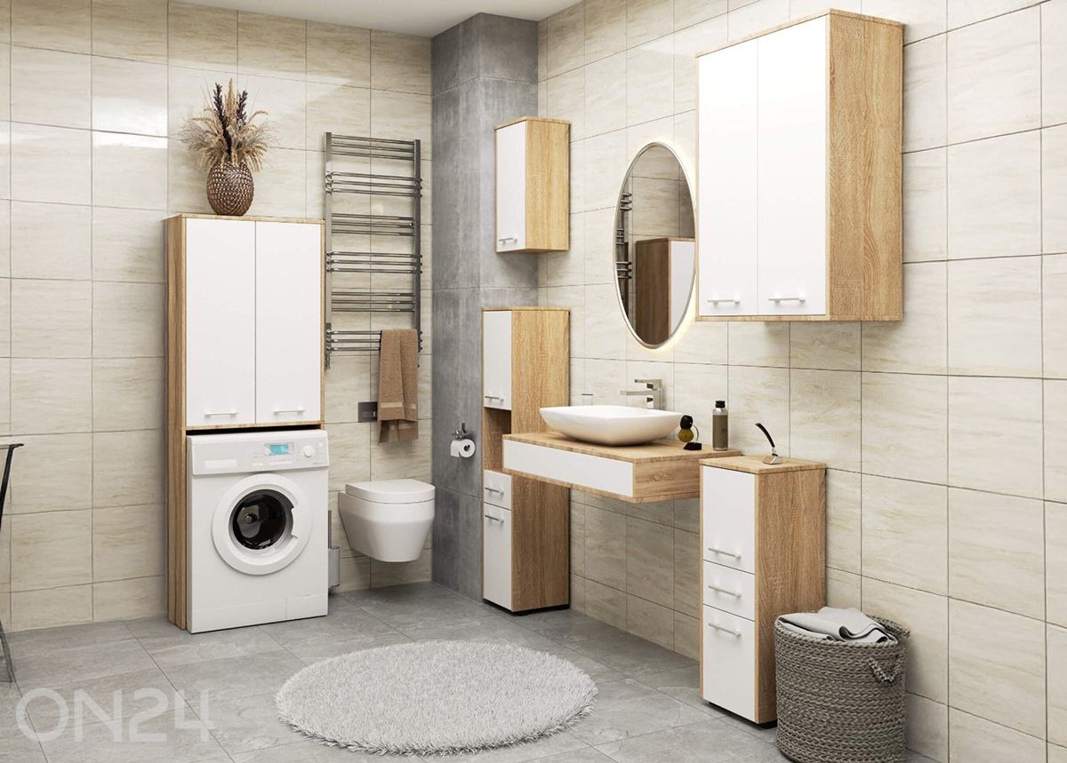 Ülemine vannitoakapp Fin suurendatud