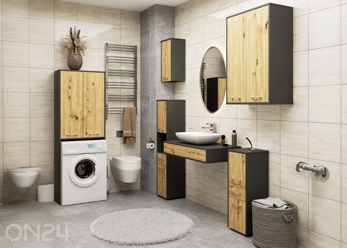 Ülemine vannitoakapp Fin suurendatud