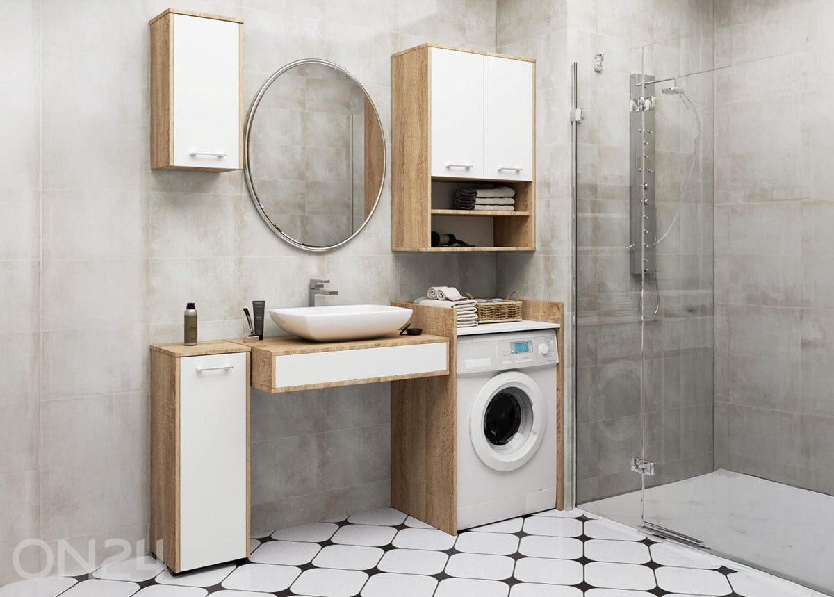 Ülemine vannitoakapp Fin suurendatud