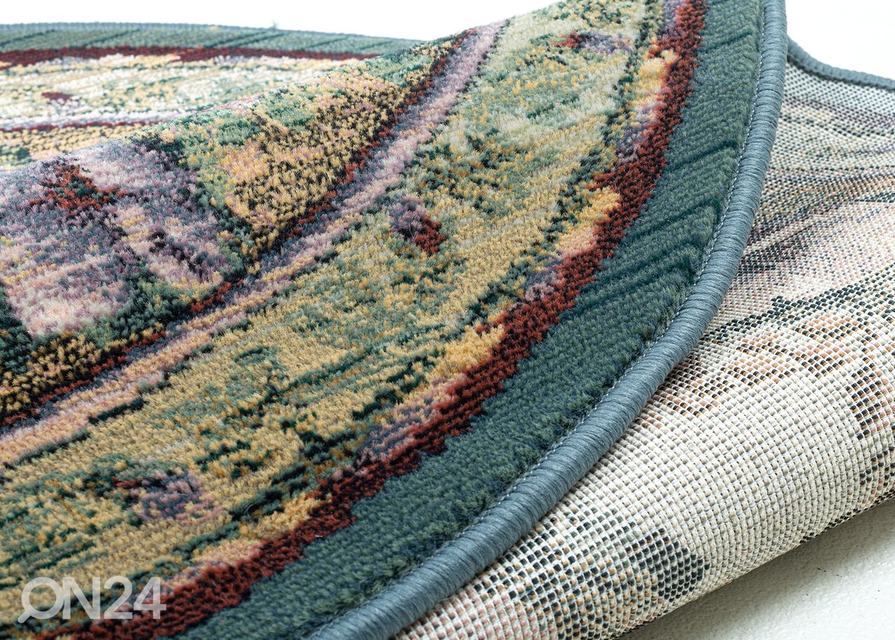 Ümmargune vaip Gabiro Ø200cm suurendatud