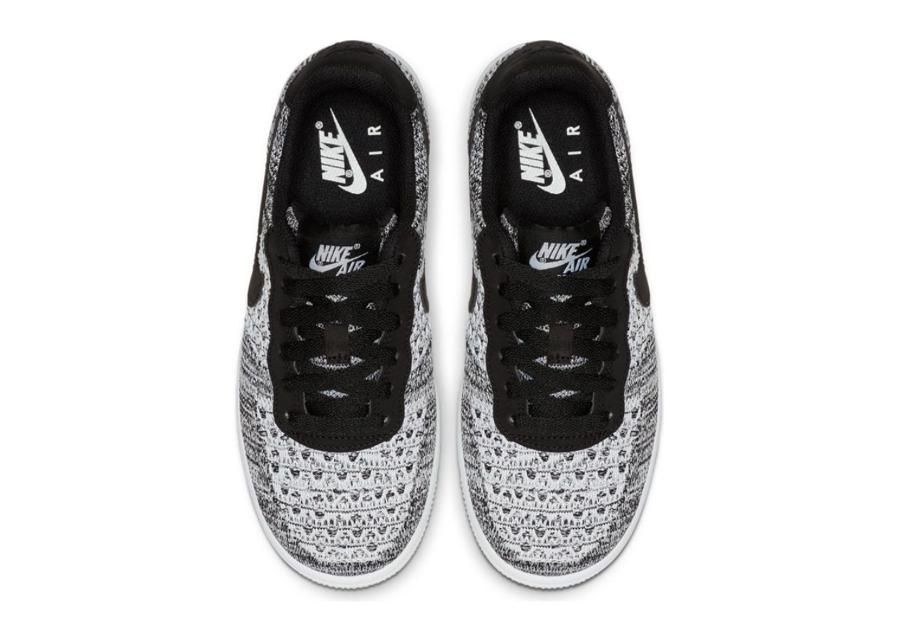 Vabaajajalatsid lastele Nike Air Force 1 Flyknit 2.0 GS Jr BV0063-001 suurendatud