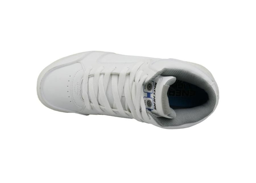 Vabaajajalatsid lastele Skechers Energy Lights Jr 90622L-WHT suurendatud
