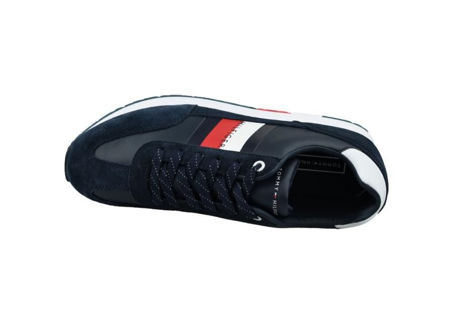 Vabaajajalatsid meestele Tommy Hilfiger Corporate Leather Flag Runner M suurendatud