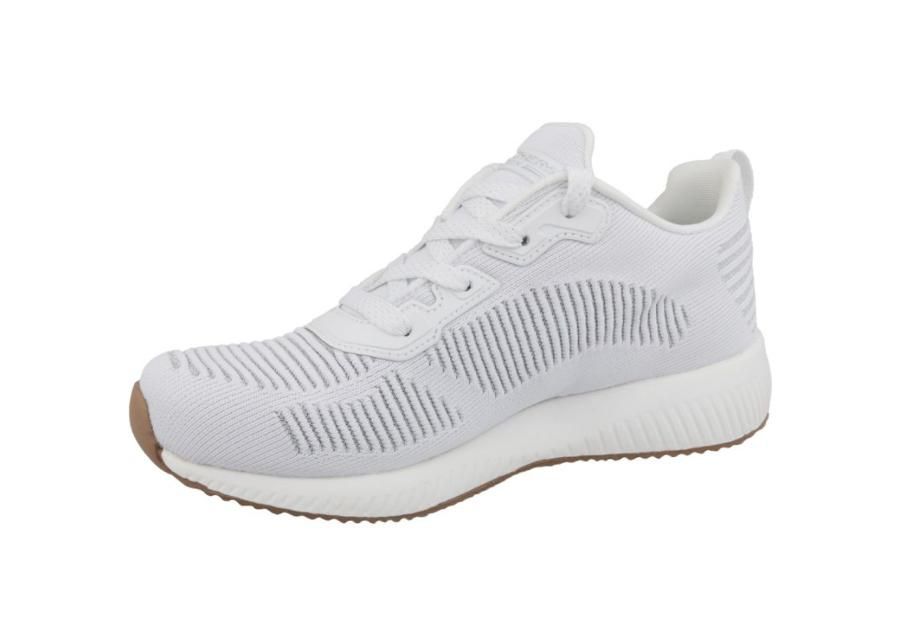 Vabaajajalatsid naistele Skechers Bobs Squad Glam W 31347-WHT suurendatud