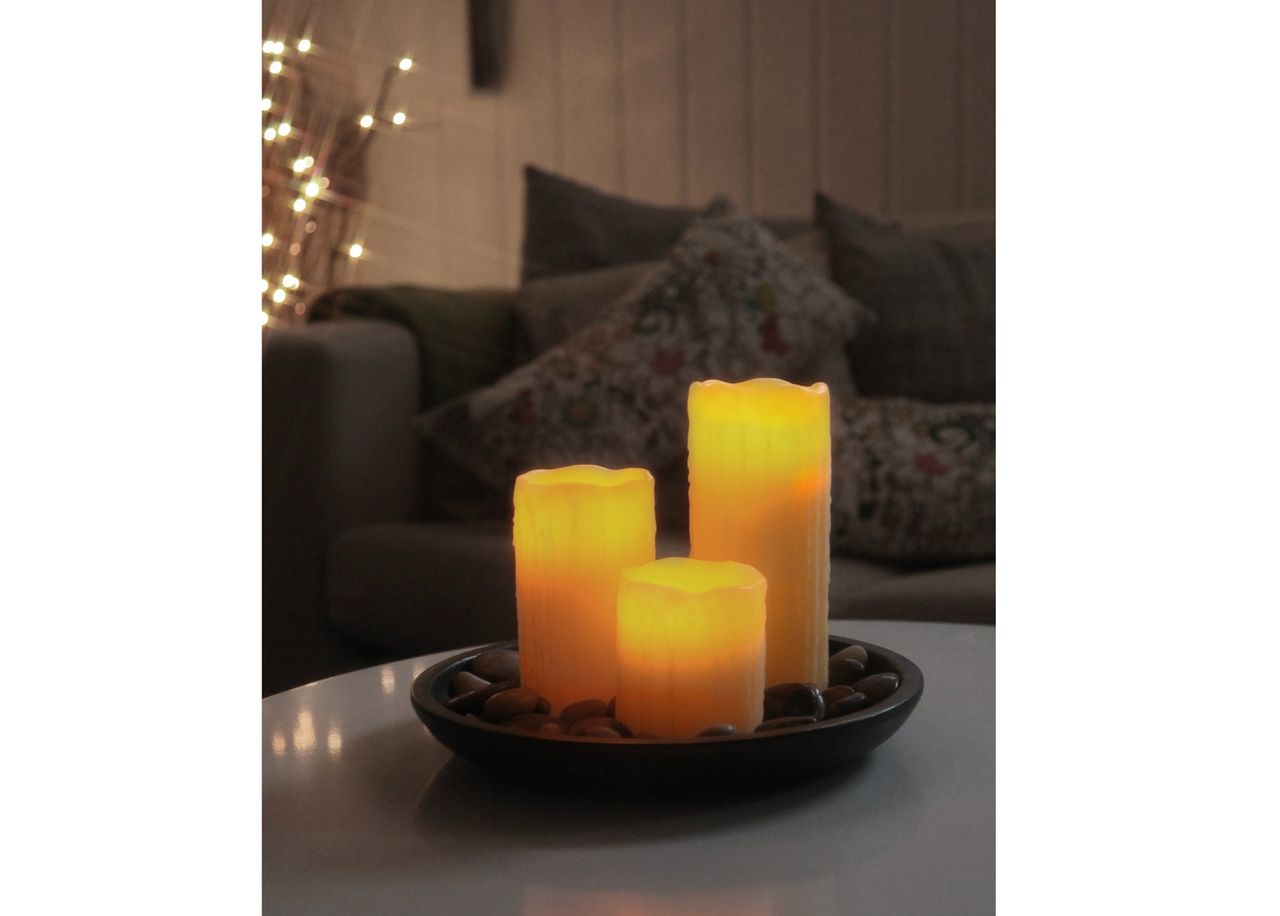 Vahast LED küünal 20cm suurendatud