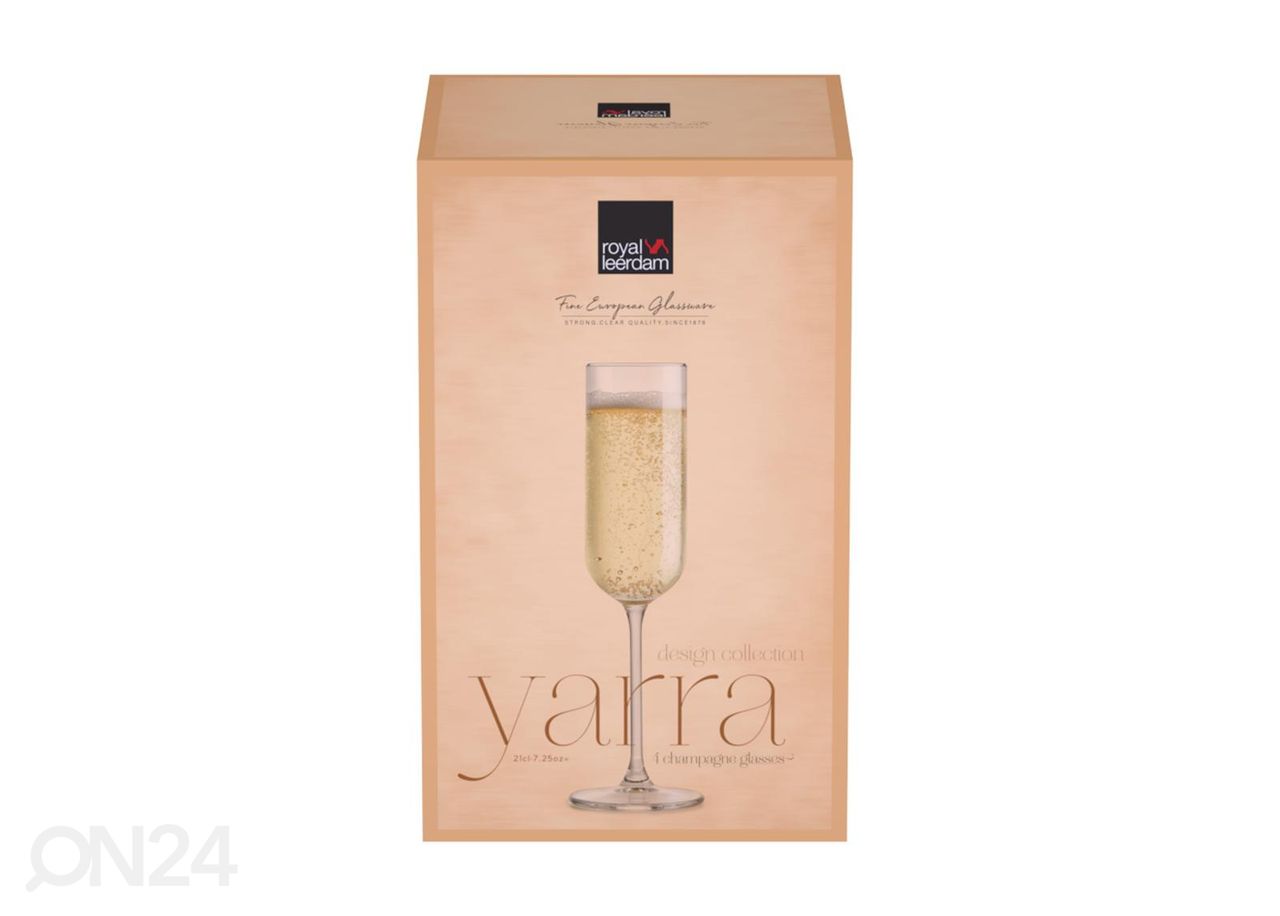 Vahuveiniklaas Yarra 21 cl, 4 tk suurendatud