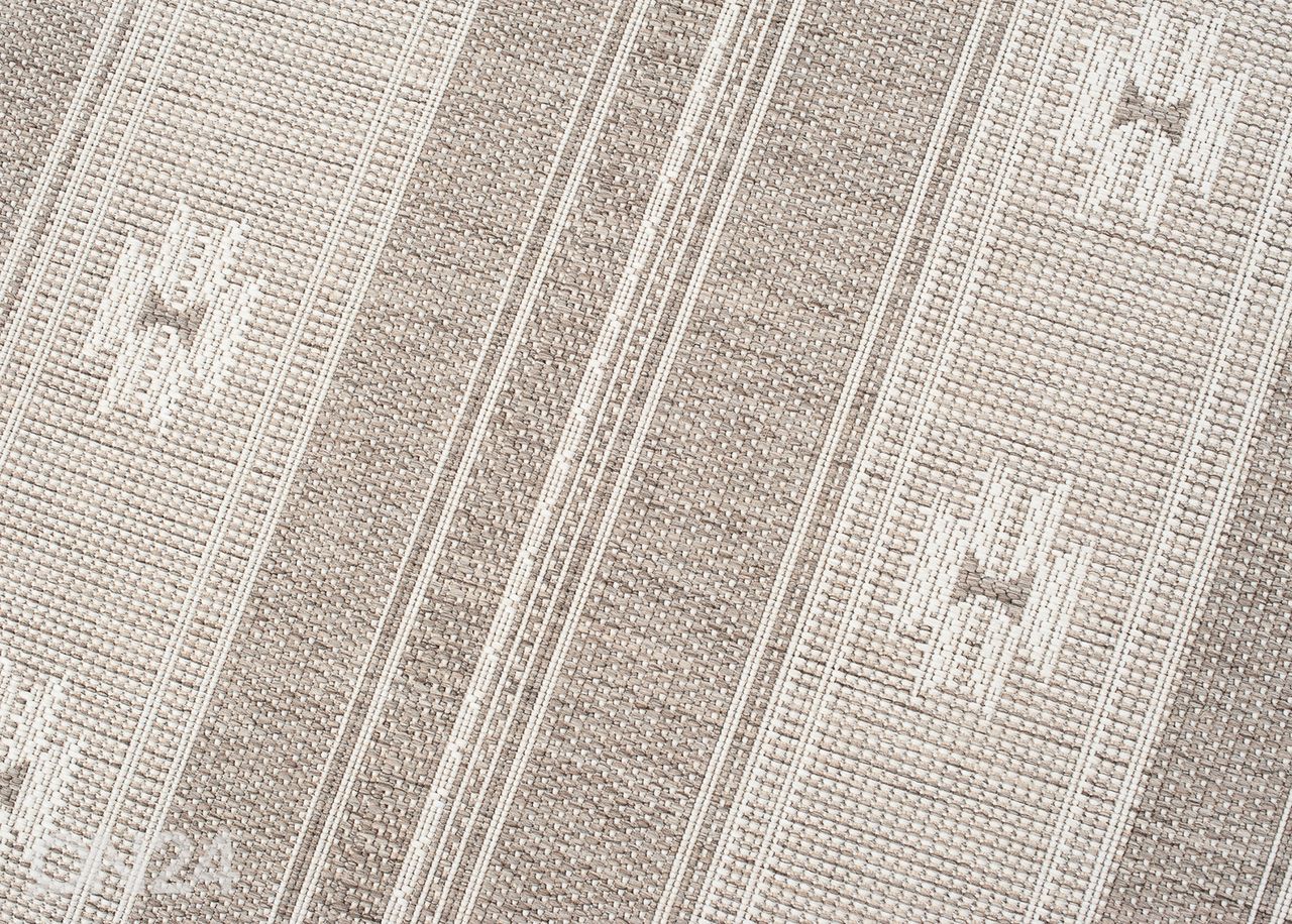 Vaip 60x200 cm, taupe/shampanja suurendatud