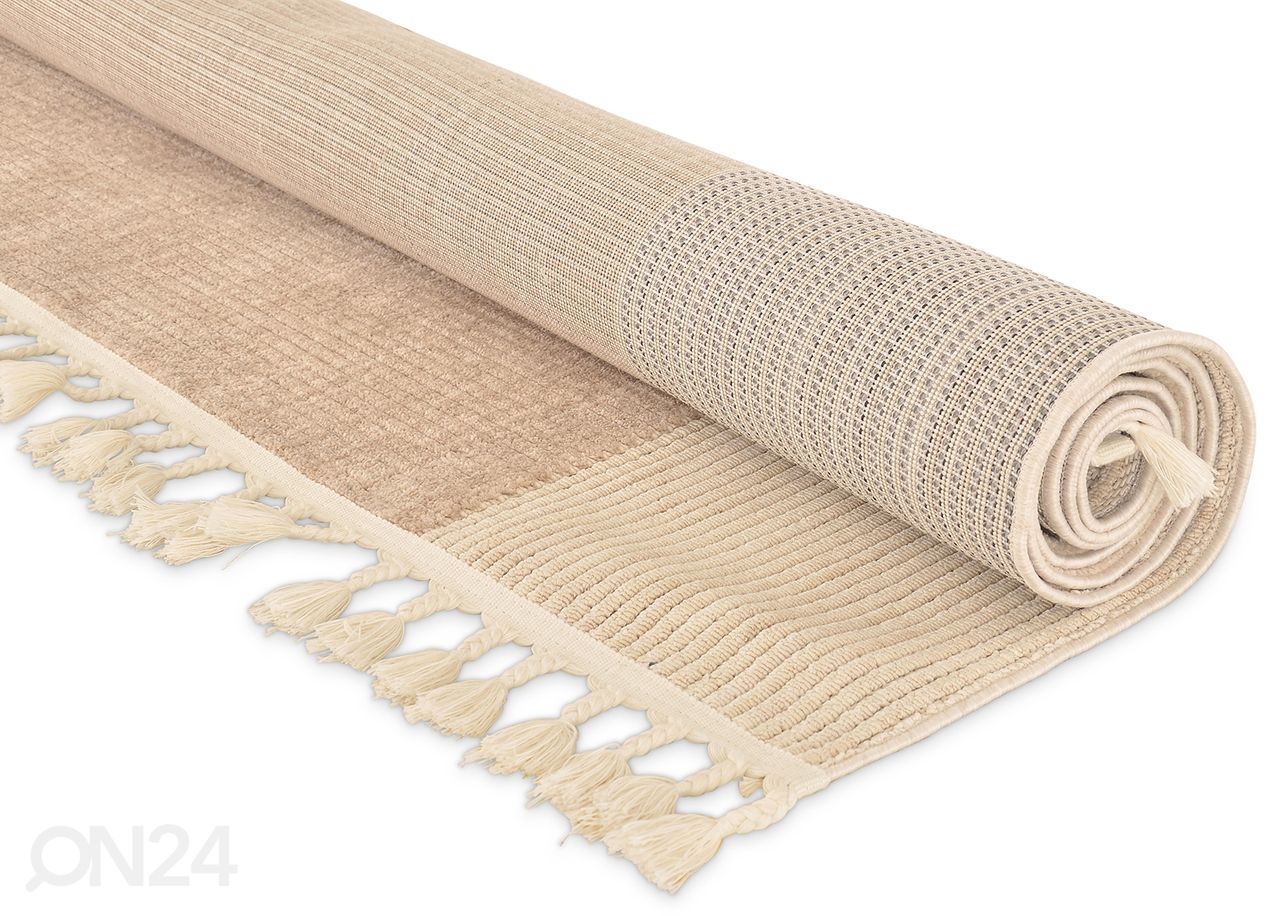 Vaip Bella 200x290 cm, kreemjas/kuldne suurendatud